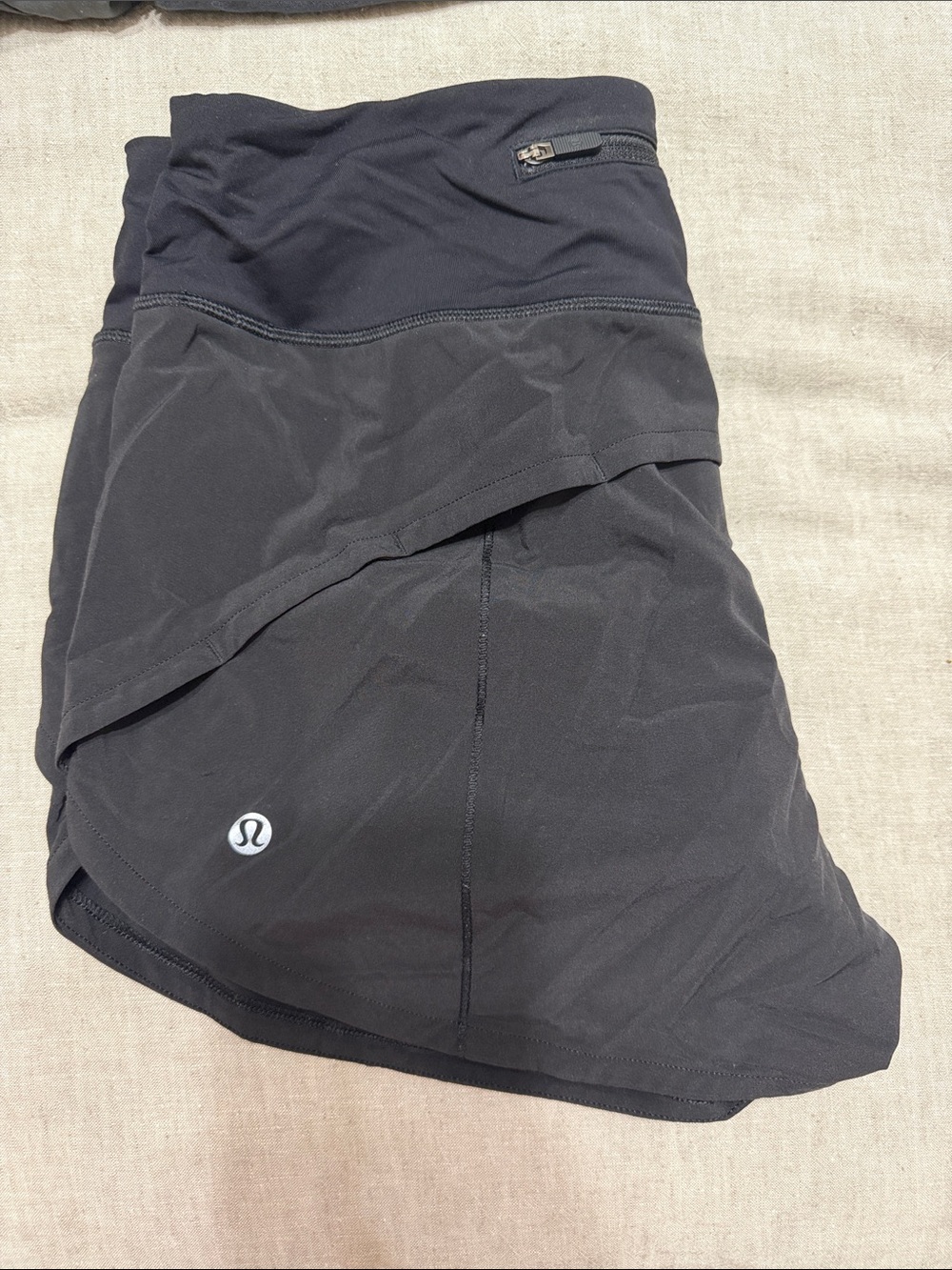 lululemon athletica Black Athletic Shorts